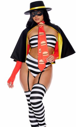 Burger Bandit Sexy Character Costume
