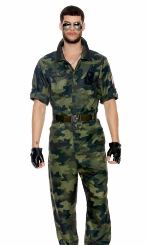 Combat Ready Men's Soldier Costume