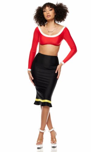 Sailor's Girl Cartoon Character Costume