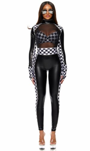 Finish Line Car Racer Costume for Women