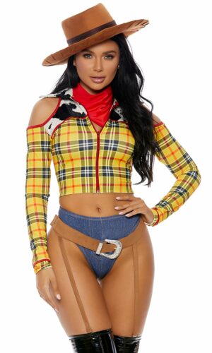 Playtime Sheriff Sexy Cowboy Movie Character Costume