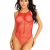 In The Mix Tank Bodysuit - Red