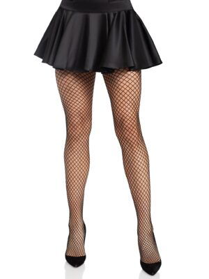Gaia Spandex Net Industrial Tights - Black