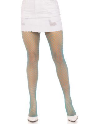 Gaia Spandex Net Industrial Tights - Neon Blue