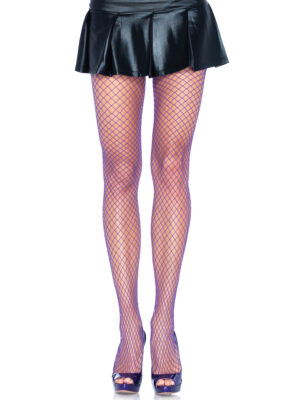 Gaia Spandex Net Industrial Tights - Purple