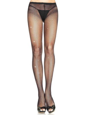 Anabel Fishnet Tights - Black