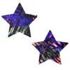 California Love Blacklight Starry Nights Nipple Cover Pasties
