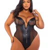 Lust & Leather Plus Size Teddy