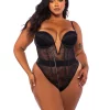 Belle Noir Plus Size Teddy