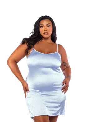 Twinkle Diamante Plus Size Chemise