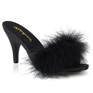 3" Classic Marabou Slipper