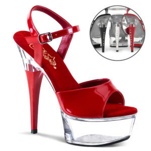 6" Ankle Strap PF Sandal W/RS On Heel