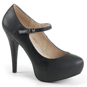 **5 1/4" Heel, 1 1/4" PF Maryjane W/Concealed PT Pump