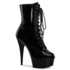6" Lace-Up PF Ankle Boot, Side Zip