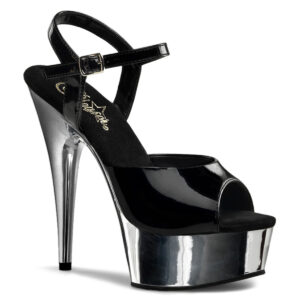 6" Heel, 1 3/4" PF Ankle Strap Sandal
