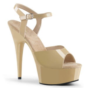 6" Heel, 1 3/4" PF Ankle Strap Sandal