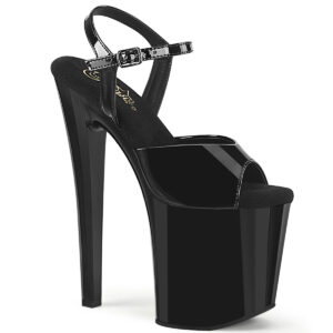8" Heel, 3 3/4" PF Ankle Strap Sandal
