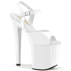 8" Heel, 3 3/4" PF Ankle Strap Sandal