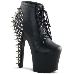 7" Heel, 3 1/4" PF Lace Up Ankle Bootie