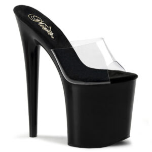 8" Heel, 4" PF Peep Toe Slide