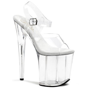 8" Heel Ankle Strap Platform Sandal