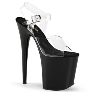 8" Heel, 4" PF Ankle Strap Sandal