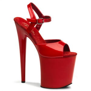 8" Heel Ankle Strap Platform Sandal