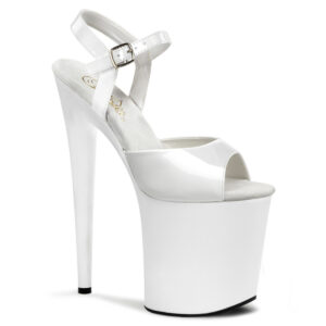 8" Heel, 4" PF Ankle Strap Sandal