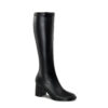 3" Block Heel Gogo Boot, Side Zip