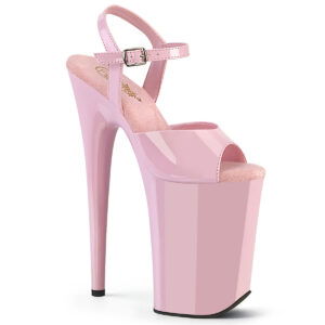 9" Heel, 5 1/4" PF Ankle Strap Sandal