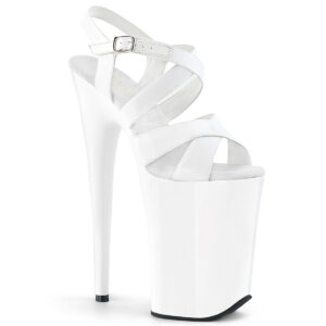 9" Heel, 5 1/4" PF Criss-Cross Ankle Strap Sandal