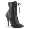 5" Lace-Up Ankle Boot, Side Zip