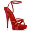 **6" Heel, 1" PF Wrap Around Knotted Strap Sandal